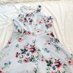 floral party dress